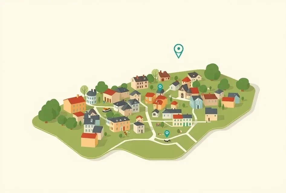 Carte du secteur d'intervention autour de Chambéry (73000)